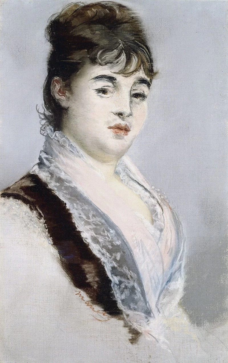  309-Édouard Manet, Ritratto di Marie Colombier, 1879 - Collezione Burrell, Glasgow 